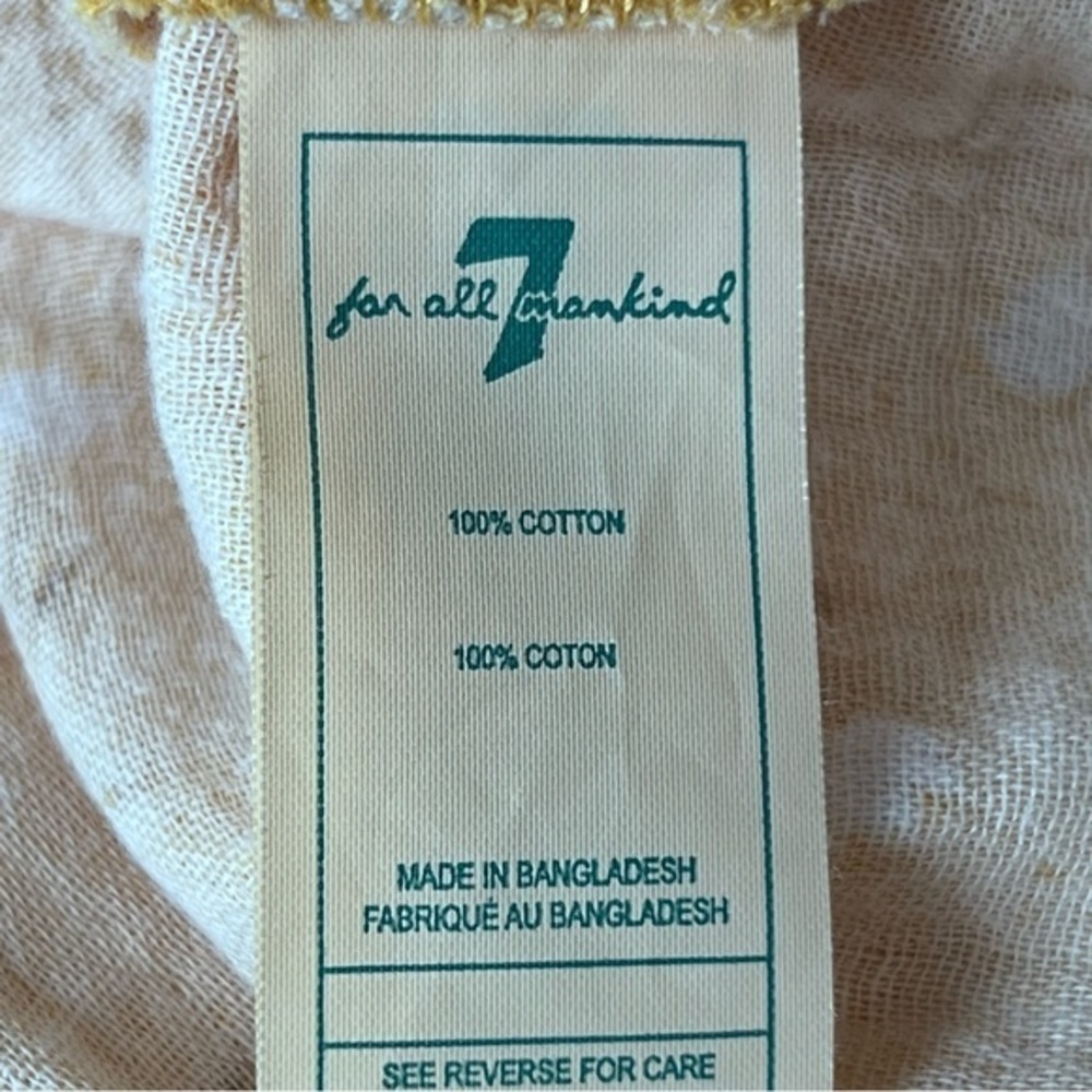💚 NWT 7 For All Mankind girls 3T top - Picture 7 of 7